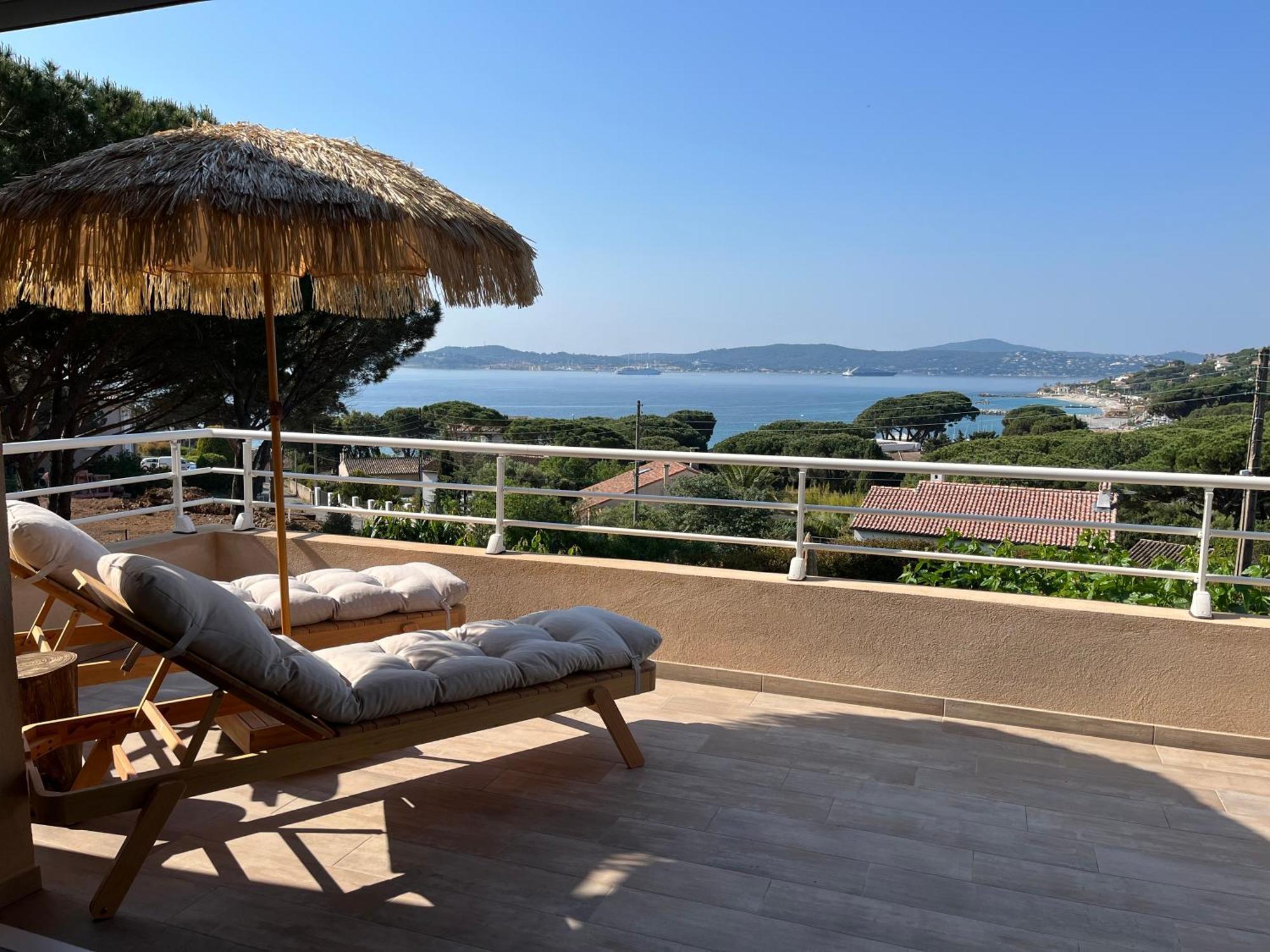 La Bastide Du Soleil Daire Sainte-Maxime Oda fotoğraf